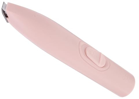 Hundepfotentrimmer Leiser Tierhaartrimmer 2 Stück Abs Rosa | Katze und Hund, 2 Aaa Batterien nicht Enthalten, Einfach zu Bedienen, Haustierpflege für Zuhause