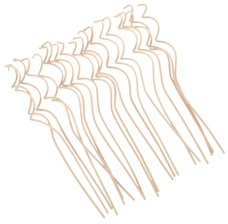 Gatuida 20pcs Reed Diffuser Sticks Natural Rattan Essential Oil Diffuser Sticks Decorative Practical
