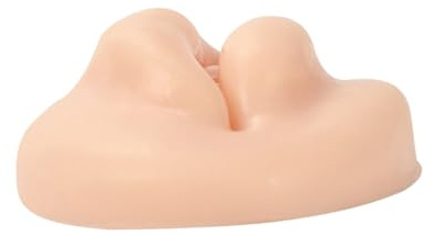 ULTECHNOVO Elastische Silikon Lippen Übungshaut Weichere Tattoo Lippe Tragbare Trainingshaut Für Piercing Tätowierung Simulation Pflege