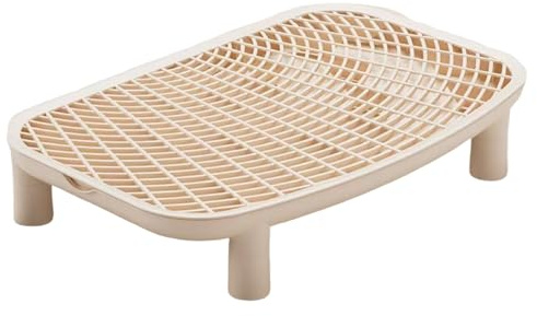 YIZITU Tapis Permanent De des Déchets en PVC Contre La Plate-Forme Contrôle La Dispersion pour Les Cartons Base Non Glissante Accessoires Faciles À Nettoyer pour Animaux Compagnie Tampon