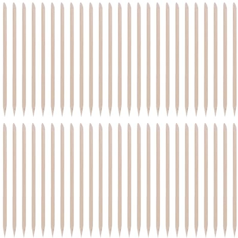 FOMIYES Bâtonnets de Manucure Double Tête en Bambou 114 Mm, Lot de 600 Pièces, Outils pour Cuticules et Soin des Ongles, Accessoires Pédicure Professionnelle et Usage Domestique, Kit