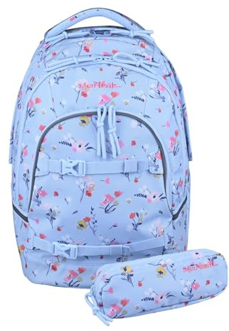McNeill Schulrucksack Milo School Backpack Provence hellblau