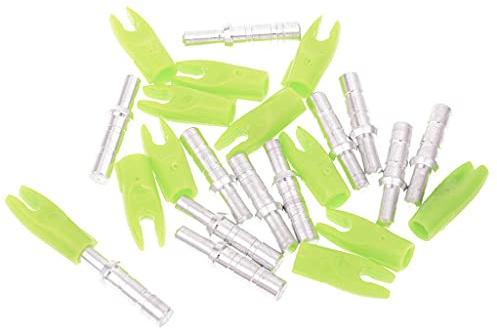 Sharplace 12 Encoches de de de à L' en Plastique pour Arbre de Flèche ID 4.2mm