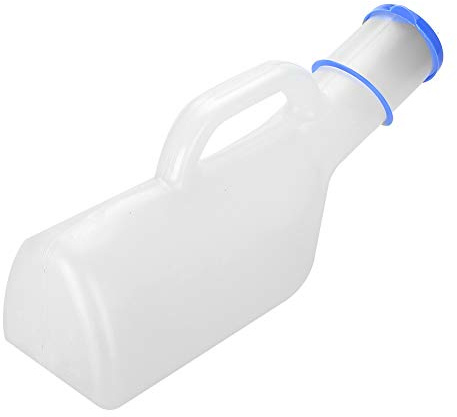Bewegliche männliche Urinflasche, transparente Outdoor-Urinflasche, Urinflasche, für Männer mit Griff große Kapazität für Kinder