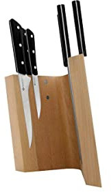 Ceppo Portacoltelli 2082/MED in faggio con coltelli Linea Mediterraneo