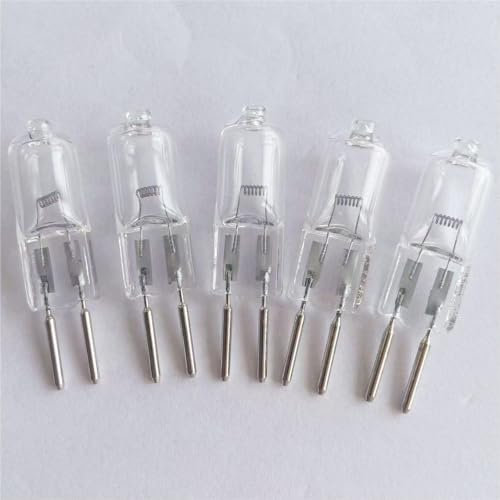 WYLIELAMSH Halogenstrahler 5PCS G5.3 36V Halogenlampe Kristall Kronleuchter Aroma Lampe Birne Mechanische Arbeits Glühbirne GU5.3 Doppelkupplung 36v,35W
