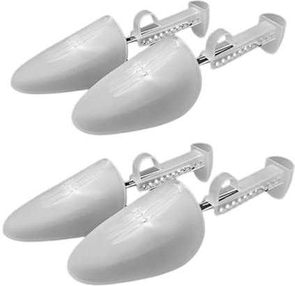 2 paia di barelle per scarpe da uomo, per scarpe da uomo, per scarpe da ginnastica, tendiscarpe con flessibilità, per tutte le taglie del Regno Unito, mantengono le dimensioni per scarpe da