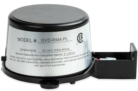 GVD-RAM PL Vent Damper Motor ，Assembly Compatible with Field Controls 46491600，381-800-476 GMA-PL Vent Damper Motor Replaces GVD-5、GVD-6 Model Dampers