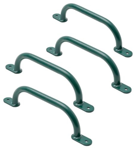 Tiradores de escalada para exterior e interior, asas de metal para parque infantil, estructura de escalada, torre de juegos, cama alta, escalera y pared de escalada en la habitación de los niños (350