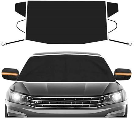 Copri Vetro Auto Ghiaccio Parabrezza Automatico Antigelo Protezione Antigelo Protezione Antivento Antigelo Per Parabrezza Copertura Magnetica Per Parabrezza Anteriore Per Auto Telo Macchina Antigelo