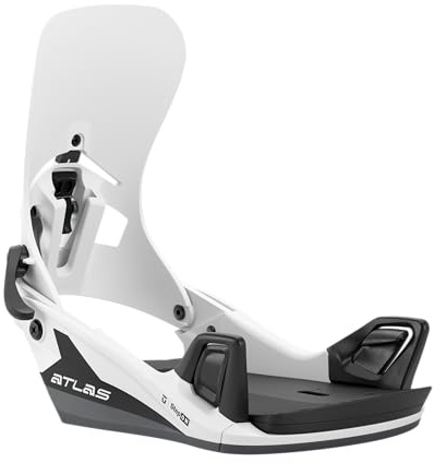 Union Atlas Step On Men's Snowboard Bindings (White, Medium)