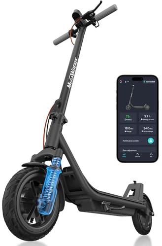 Electric Scooter, 300W Scooter with Suspension,15.5MPH,11miles Range,7500mah Battery,Comfortable Riding, Widened Deck
