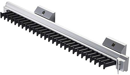 WOOD TECHNOLOGY Sliding Tie Rack and Tie Holder Organizer with Sleek Design and Easy-Access Features