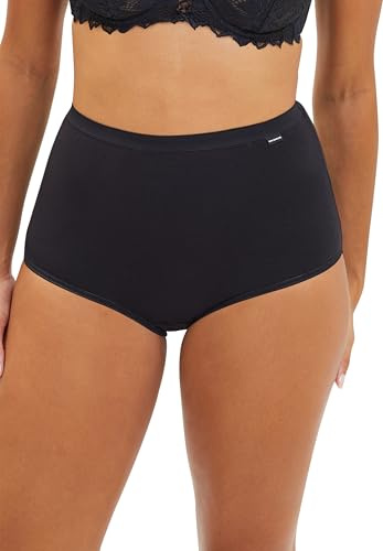 sans Complexe Femme Simplement Coton B_61ah35 Culotte, Noir, 48-50 EU