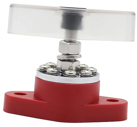 BUGUUYO 300a Verteilerblock Stromverteilerblock Anschlussbolzen Sammelschiene Für Auto Anhänger Verteileranschluss Anschlussblock