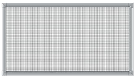 APANA - Lichtschachtabdeckung 60 x 120 cm - Aluminium & strapazierfähigem Edelstahlgewebe, Schutzgitter Kellerschachtabdeckung auf Maß, Lichtschachtgitter begehbar für Kellerschacht, Silber