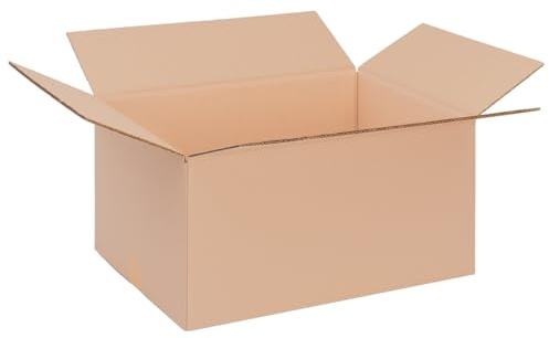 verpacking Faltkartons 590 x 390 x 310 mm KK 113 Braun [Größe und Stückzahl wählbar] 2-wellige Kartons Versand 10 Stück