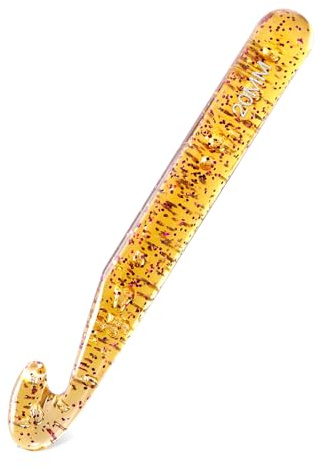 20 mm Häkelnadeln, große Häkelnadel für Anfänger, Häkeln mit ergonomischen Griffen, transparente Kristallhäkelnadeln zum Stricken von Garnteppichschals