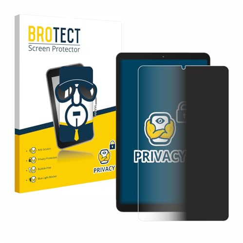 brotect Protection Anti-Espion pour Samsung Galaxy Tab A9 LTE | Anti-Spy Protection d'écran Made in Germany Privacy Film Écran de Confidentialité Clair