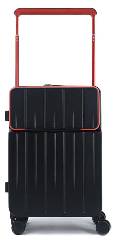 Mixibaby Gorilla Hartschalen-Trolley für Geschäftsreisen - Mit externem Laptopfach & TSA Zahlenschloss, Farbe:Schwarz