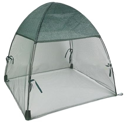 Invernadero de tomate – Invernadero portátil | Tienda de campaña de cultivo de plantas | Casa verde móvil para jardín | Cubierta de flores de invernadero | Cubierta de crecimiento de verduras para