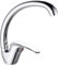 SQUADO Grifo de cocina monomando con rotación de 360° – Grifo mezclador caliente y frío, grifo fregadero cocina con instalación fácil, tubos de 40 cm incluidos