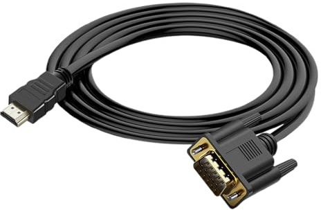 Cable VGA HD - Cable VGA HD para monitor, accesorios informáticos antiinterferencias para PC, monitor de TV proyector
