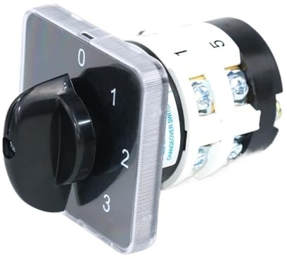 1 stück SZL9-20/0-3.2 20A 2-poliger Universal-Wechselschalter for elektrische Schweißgeräte, Nockenschalter, Schalttafelmontage, 4 Positionsschalter