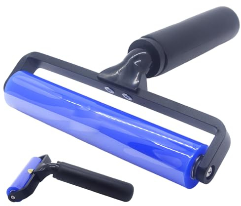 Hbbgdiy Rullo levapelucchi per di Animali Domestici Extra appiccicoso 8 Pollici Riutilizzabile in Silicone Rullo levapelucchi Lavabile Antistatico per Cani Gatti Mobili Tappeti Vestiti Viaggi Desig