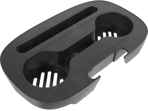 ULDIGI Bandeja Portabebidas y Fácil de Llevar de Plástico Silla Portátil para Negro Soporte Ligero para Camping y Uso Diario