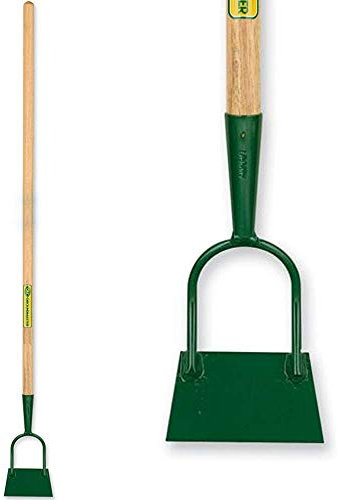 GroundMaster Dutch Hoe - 54 Ash Handle Versatile Strong Steel Garden Tool