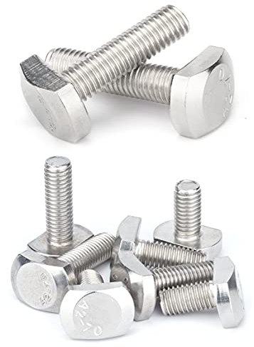 ANSIEDIO Hammerkopfschrauben Edelstahl T Schraube T-schrauben, M8*35mm,3 pcs