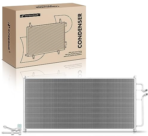 A-Premium Air Conditioning A/C Condenser Compatible with Ford F-150 1997-2003, F-250 1997-1999, F-150 Heritage 2004, Replace# 4678, 6L3Z19712BA