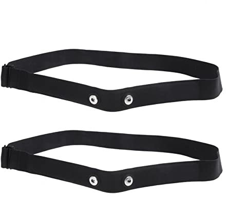 Daweglop Fascia Toracica per Fascia Toracica da 2 Pezzi per Geonaute Cintura Toracica Sensore di Frequenza Cardiaca