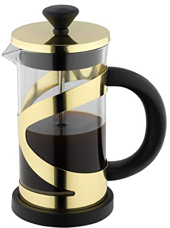 Café Olé Classico Cafetiere, Kupferausführung, 1000ml, 8 Tassen, French Press Kaffeemaschine, hitzebeständiger Griff, Edelstahl