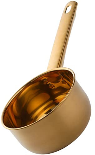 Kichvoe Langstielige Wasserladle Aus Edelstahl Praktische Küchenschaufel Für Haushalt Garten Und Restaurant Große Kapazität Für Einfaches Portionieren