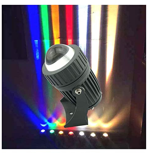 WZYJLyds Proiettore a Fascio Stretto per Esterni - Faretto per Illuminazione Remota di Pareti (Colore: Bianco Caldo, Size: 110-230V)