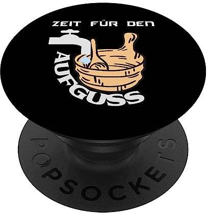 Sauna Infusion - Funny Sauna PopSockets Swappable PopGrip