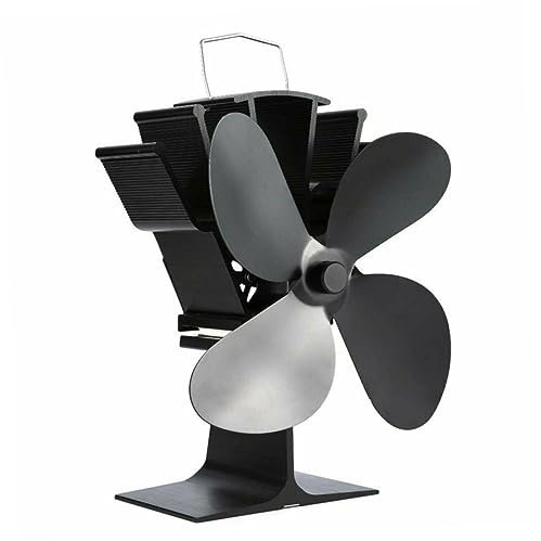 Ciieeo Heat Powered Kaminventilator Energieeinsparender Ofenlüfter Für Holzöfen Geräuschloser Betrieb Einfache Installation