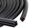 Romon Joint Porte, Joint Caoutchouc Fenetre Isolation Froid et Phonique, Joint de Porte D'Entrée Autocollant, Boudin Cadre Porte Voiture,Joint de Porte Voiture, Weather Stripping Door Seal, 6M-Noir