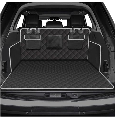 WBZHUSS Protection Coffre Voiture Chien, pour Kia NIRO 2016-2024 Antidérapant Étanche Anti-Rides Couverture de Cargaison d'animal familier