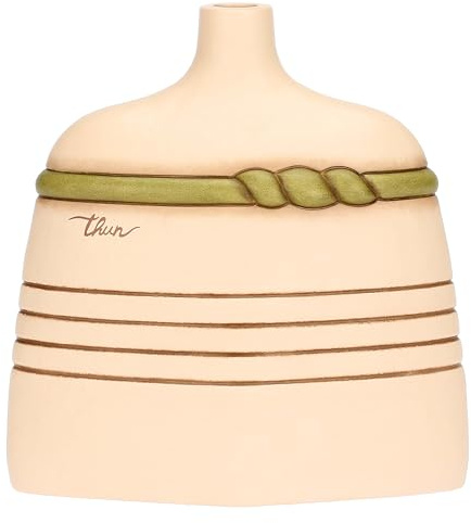 THUN Vaso Decorativo Piccolo, Ceramica, Collezione Sublime -18 x 8,5 x 18,9 cm