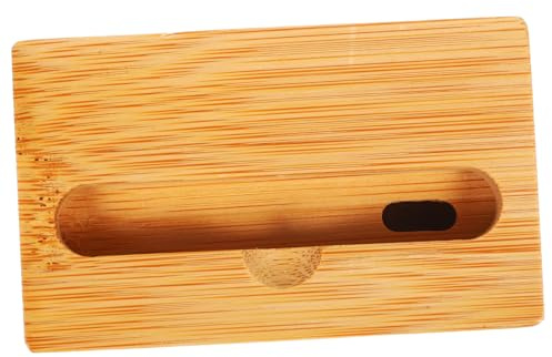 UKCOCO Madera Soporte Retro de Sonido Amplificador de Teléfono