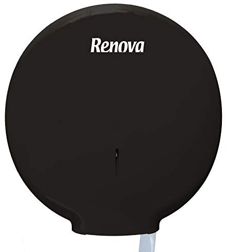 Porte-rouleau de papier toilette Jumbo Noir