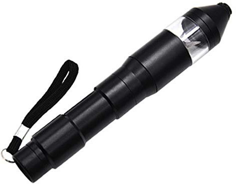 LUCKFY Herb Tabacco Grinders métal Tabac électrique Portable Grinder Herb Spice Grinder Mini Handheld Tabacco Moulin,Noir