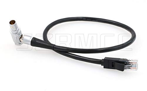 SZRMCC Right Angle 10 Pin to RJ45 Ethernet Cable for ARRI Alexa Mini XT SXT Camera