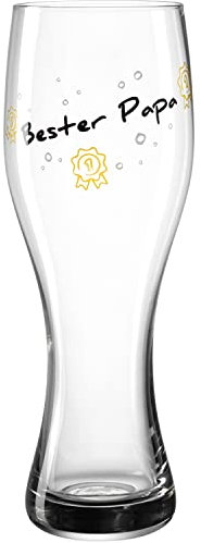 Leonardo Presente 044523 - Vaso de cerveza de trigo apto para lavavajillas (500 ml)