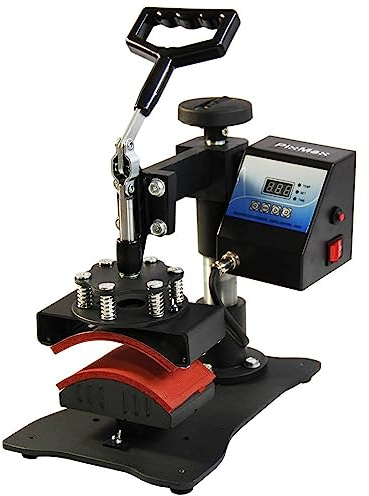Pressa per Sublimazione a Caldo per Cappellini Stampante per Tessuti Pressa Stampa a Caldo per Il Calore Vestiti Borse Tappetini per Il Mouse Cappelli