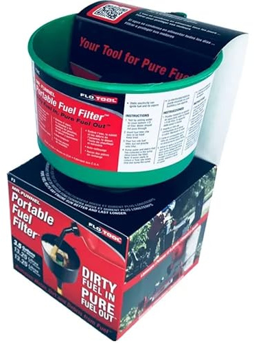 FLO TOOL Entonnoir avec séparateur d'eau et filtre F3NC antistatique 0823 8816