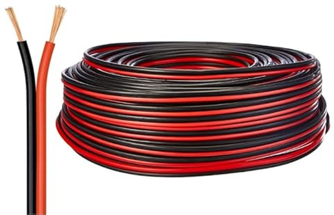 MATASSA 85 METRI CAVO PER ALIMENTAZIONE 2 * 2.5 MMQ CCA PVC ROSSO + NERO
